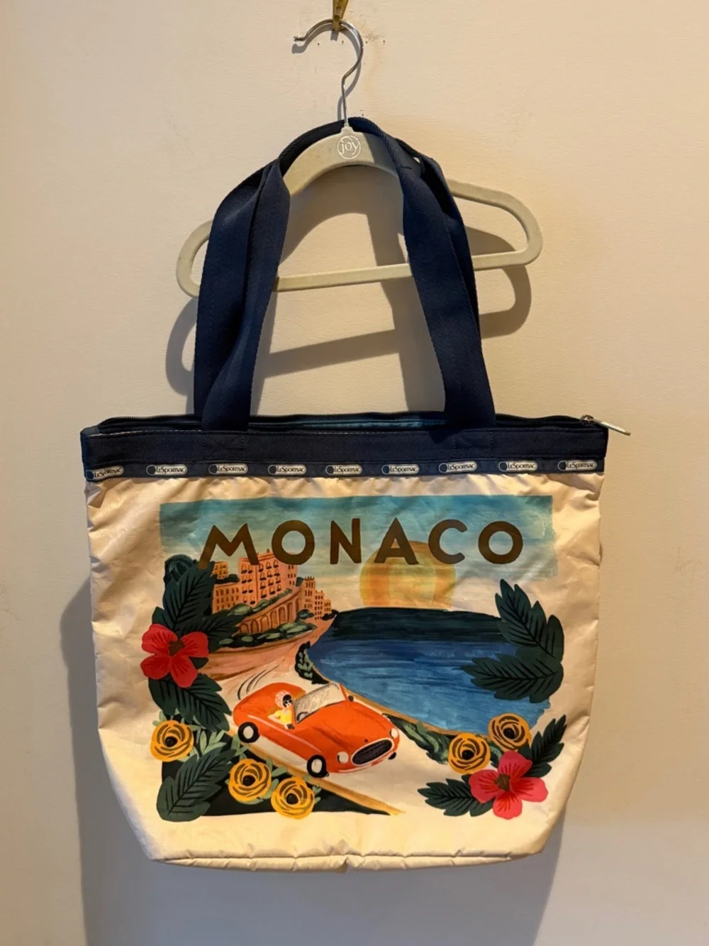 LeSportSac X Rifle Paper Co Monaco Hailey Tote Bag O/S - Picture 2 of 7